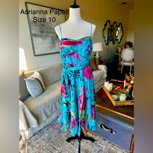 Adrianna Papell cocktail dress - beautiful colors